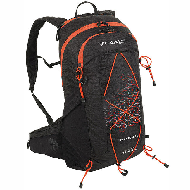 Camp Phantom 3.0 faltbarer rucksack 15 l, schwarz