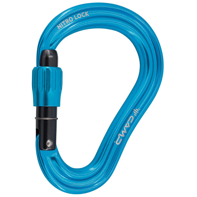 Camp Nitro Lock schraubkarabiner hms, blau