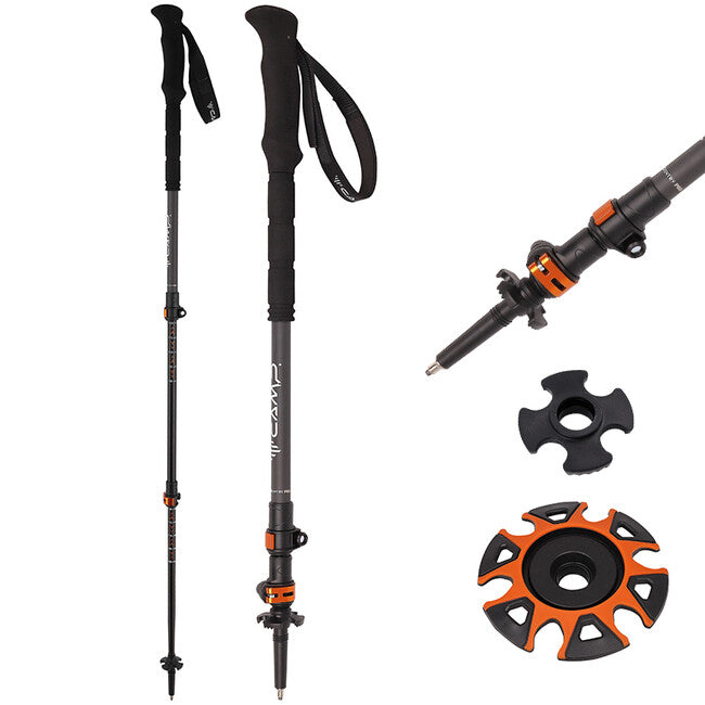 Camp Backcountry Pro 2 teleskop-trekkingstöcke 63 - 135 cm