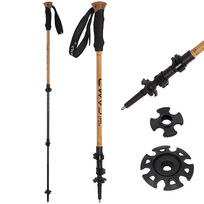 Camp Backcountry trekkingstöcke Bambus 63 - 135 cm