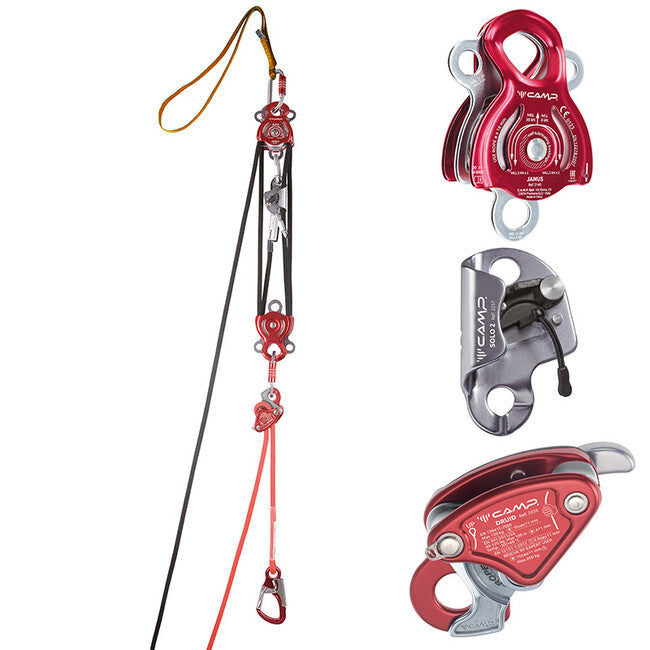 Camp Druid Evo rettungssatz mit integrierter winde 50 m