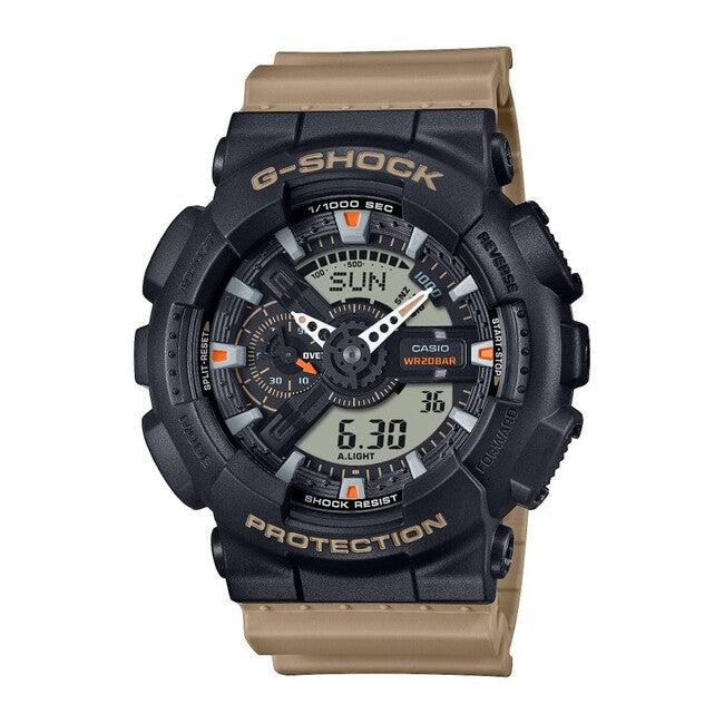 Casio GA-110TU-1A5ER Uhr, schwarz/braun