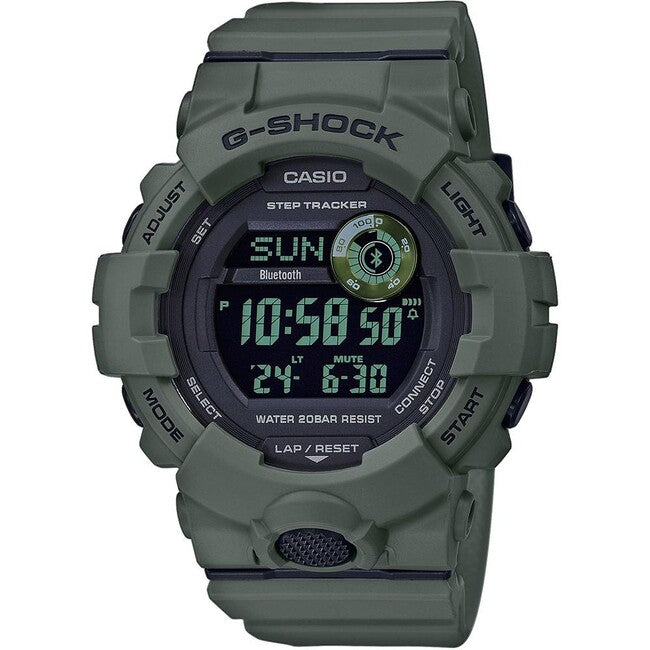 Casio G-Shock Uhr gbd-800uc-3er, schwarz/grün