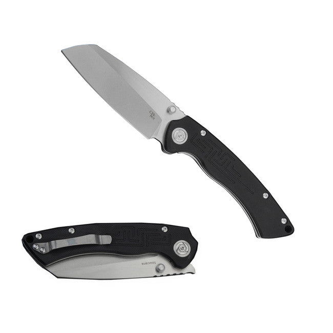 Ch Knives Toucans-G10-BK Klappmesser, schwarz