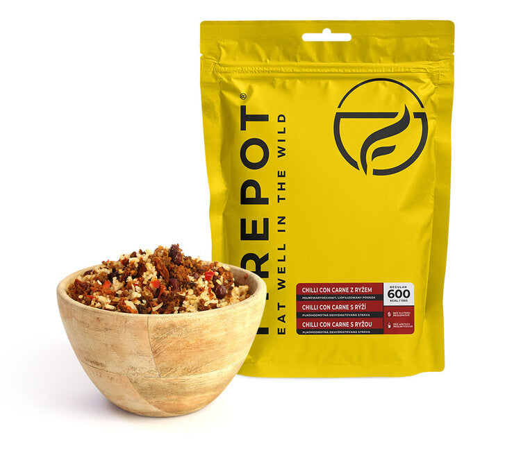 Firepot Chili con Carne mit Reis, 200g