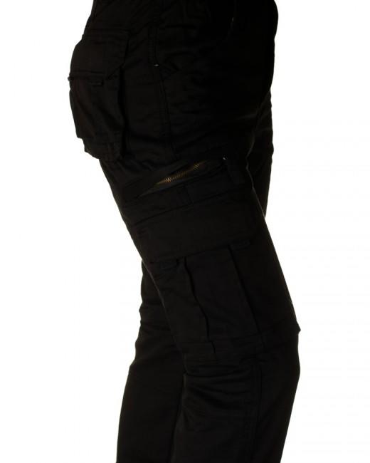 Loshan ELWOOD gefütterte hose schwarz