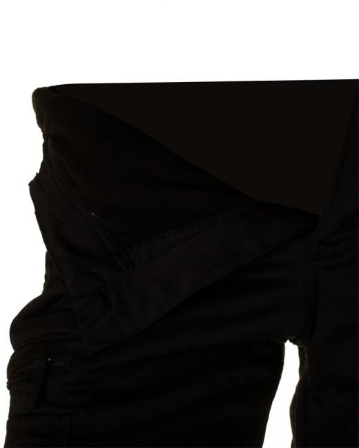 Loshan ELWOOD gefütterte hose schwarz
