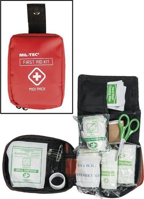 Mil-Tec Erste-Hilfe-Set Mini, rot