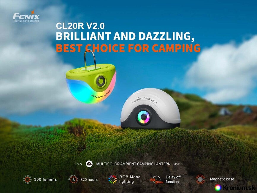 Fenix CL20R V2.0 laterne, grün