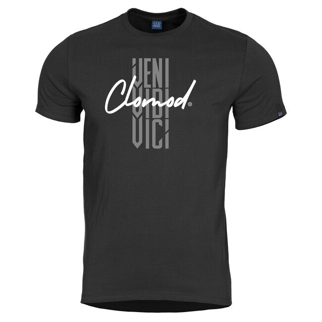 CloMod kurz T-Shirt Veni, schwarz