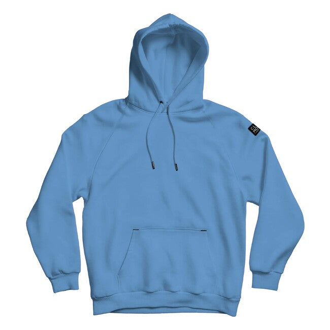 CloMod Kapuzenpullover Blank, dawn blue