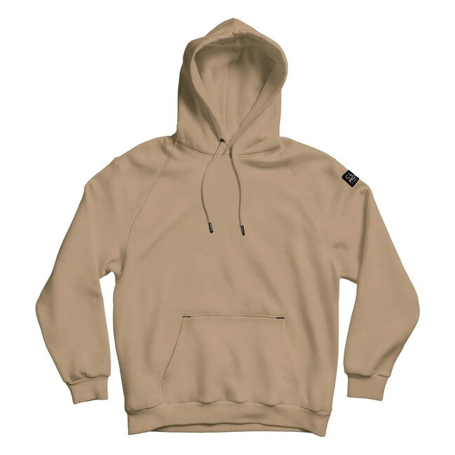 CloMod Kapuzenpullover Blank, tan brown