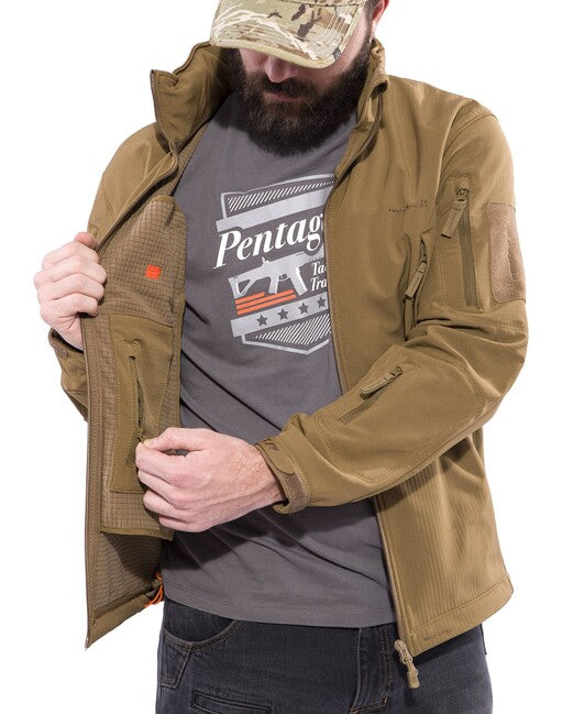 Pentagon Herren-Jacke Artaxes, schwarz