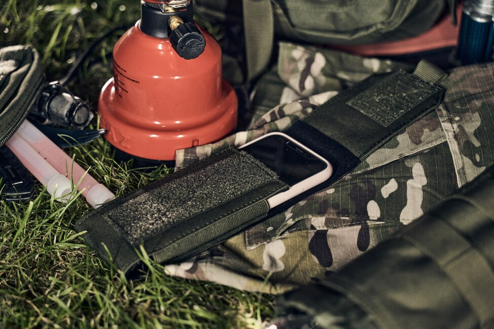 Brandit MOLLE große Handytasche, darkcamo