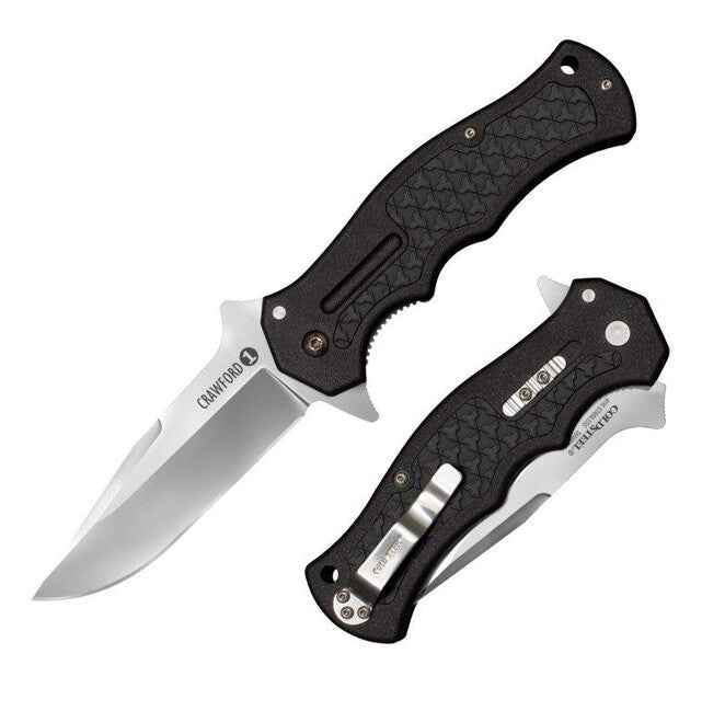 Cold Steel Crawford Modell 1 schließmesser, schwarz
