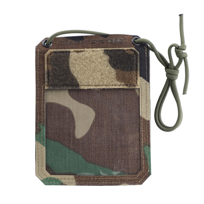 Combat Systems Badge Holder dokumententasche, m81 woodland
