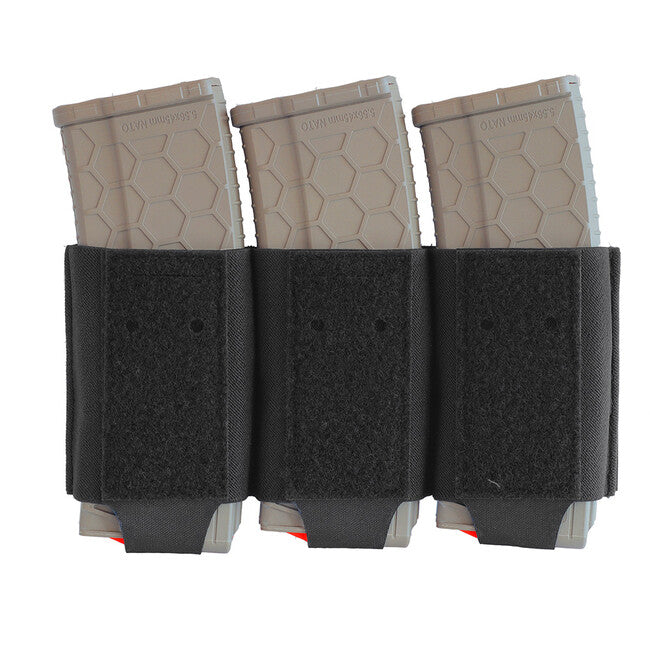 Combat Systems Triple AR elastischer Magazineinsatz, schwarz