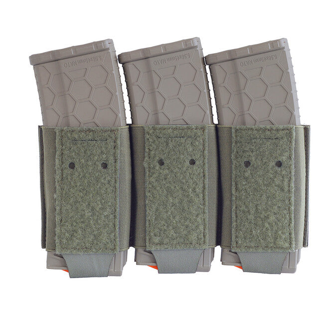 Combat Systems Triple AR elastischer magazineinsatz, ranger grün