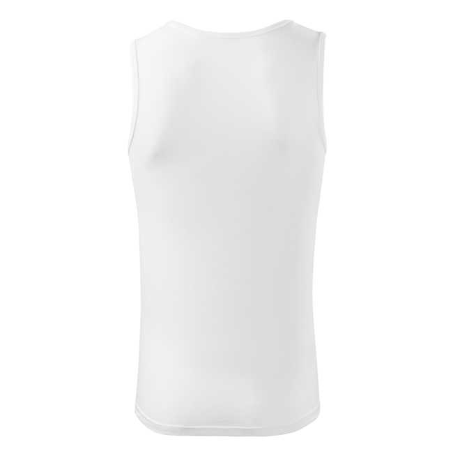 DRAGOWA herren-Tanktop Tschechischer Löwe, weiß 160 g/m2