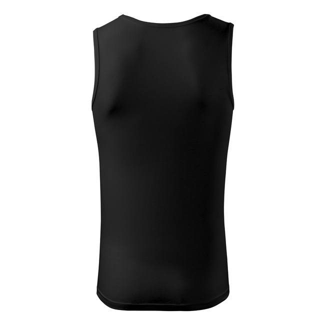 DRAGOWA herren-Tanktop Tschechischer Löwe, schwarz 160 g/m2