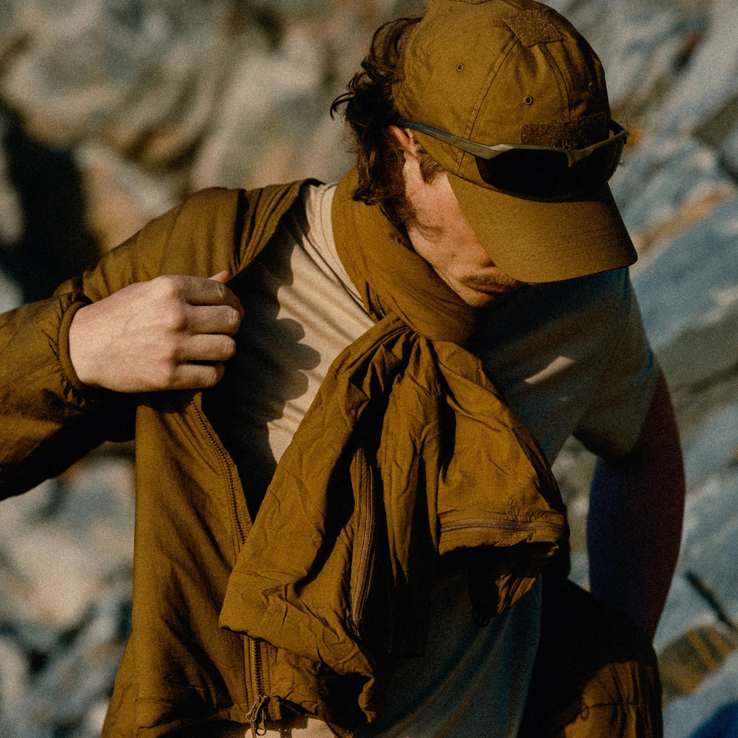 Helikon-Tex PolyCotton Ripstop šiltovka, SK Woodland – v použití 1