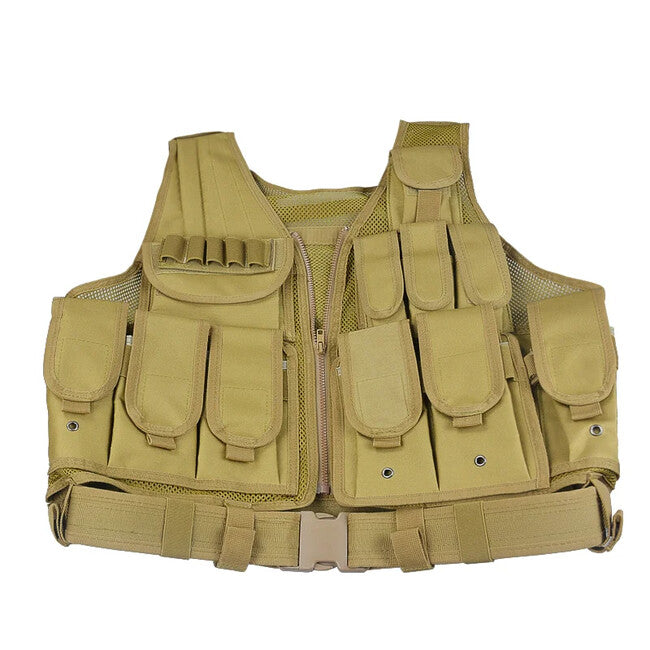 Dragowa Tactical Weste taktisch, khaki