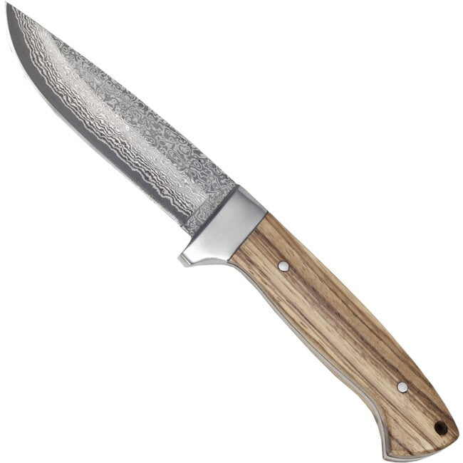 Haller Damast Survival Messer mit Damaststahl Damast 71 Lagen 80618