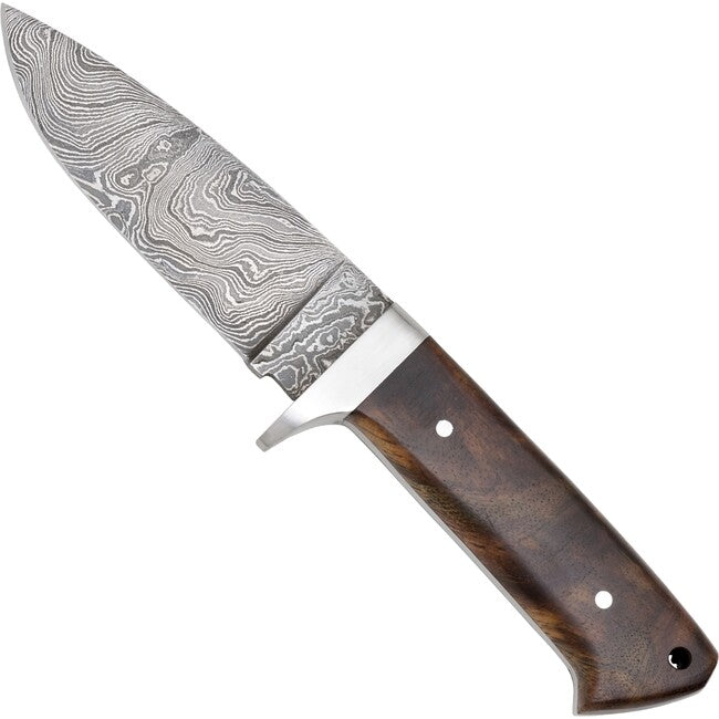 Haller Damast Messer Survival mit Damaststahl Damast 81564