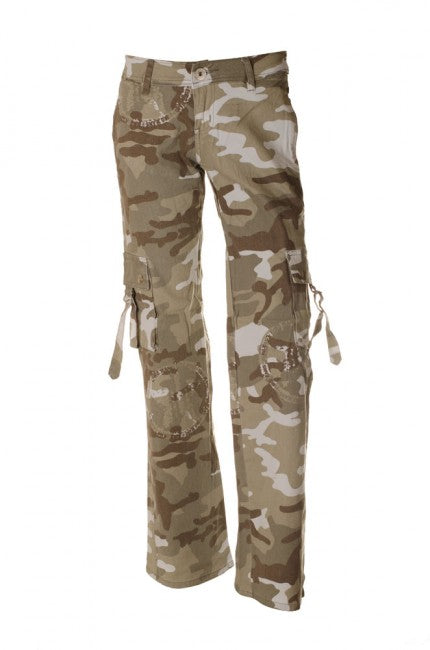 O&T Damenhose Olivia, maskacove bledo-braun