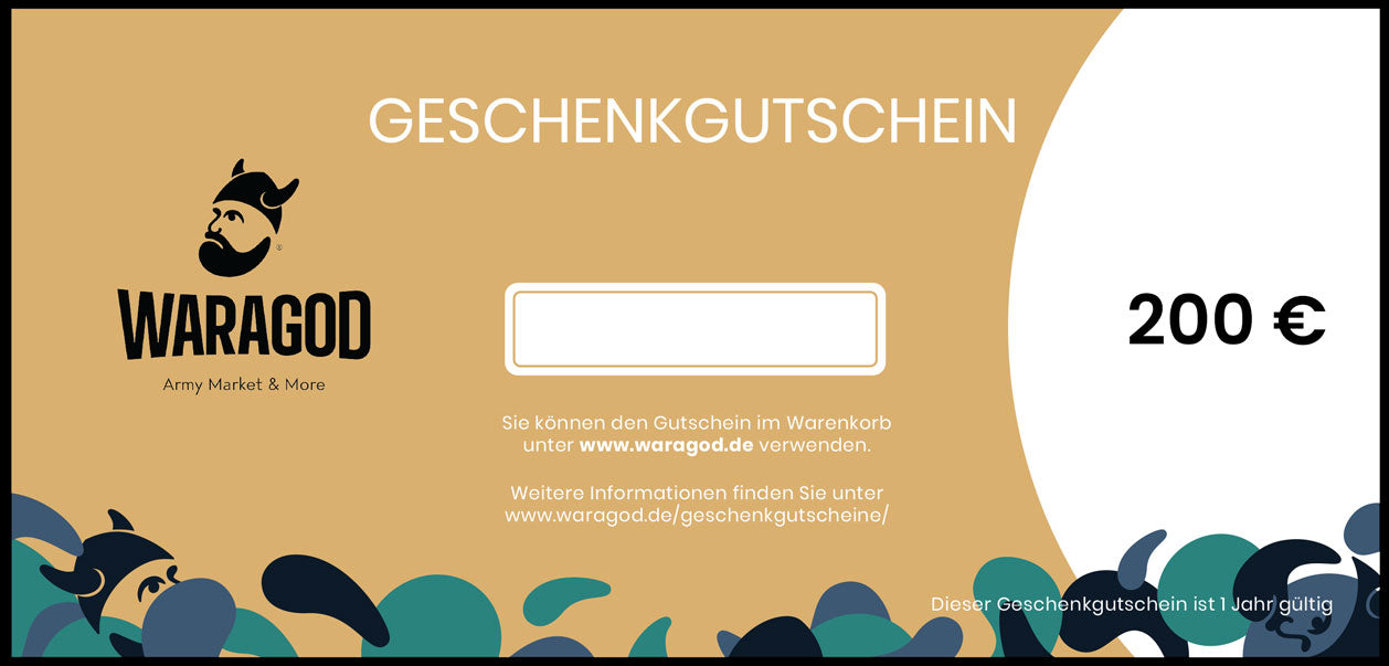 Geschenkgutschein 200€
