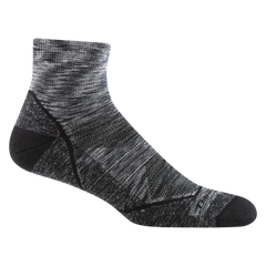 Darn Tough Light Hiker 1/4 Lightweight pohodniške nogavice z blazinjenjem, Space Gray