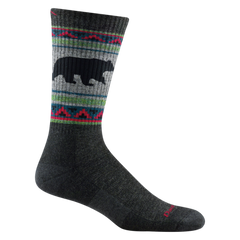 Darn Tough VanGrizzle Boot Midweight pohodniške nogavice z blazinjenjem, Charcoal