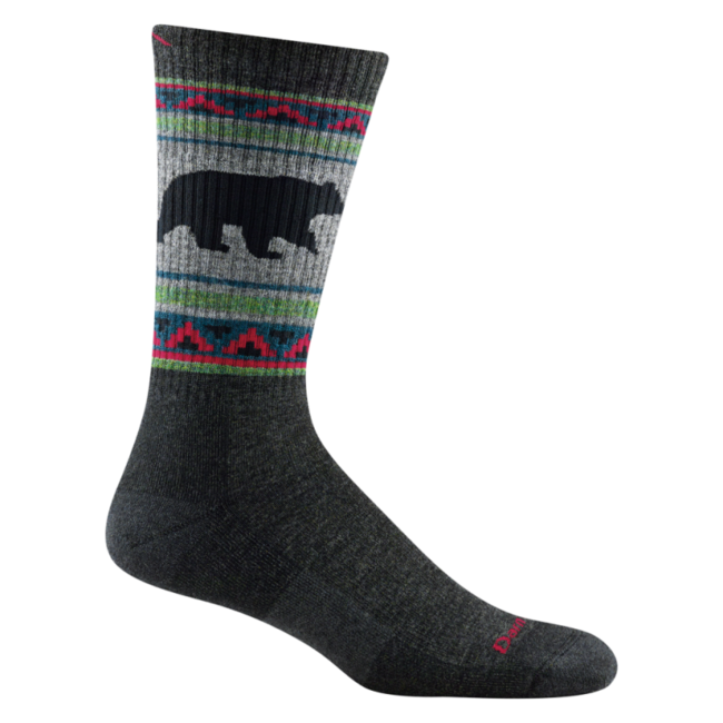Darn Tough VanGrizzle Boot socken medium light mit kissen, charcoal