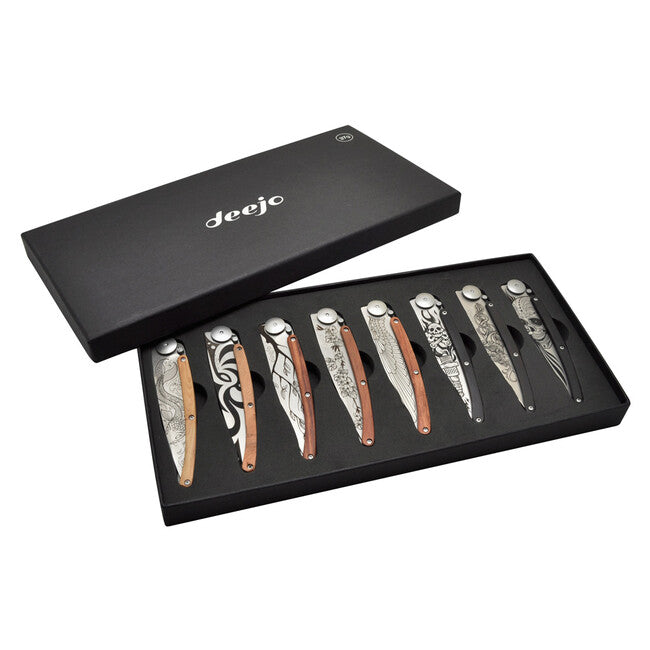 Deejo Tattoo-Set mit 8 messern
