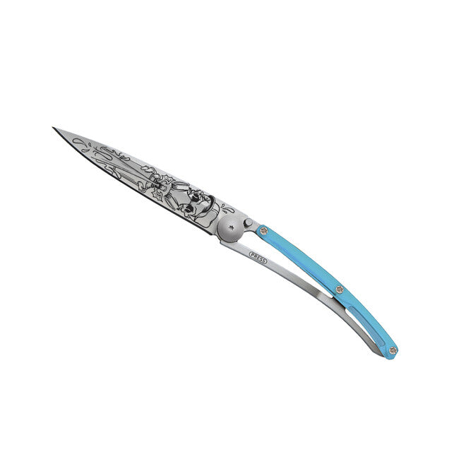 Deejo zatvaraci Messer Street Spray blue