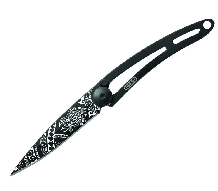Deejo Schließmesser Tattoo naked Polynesian