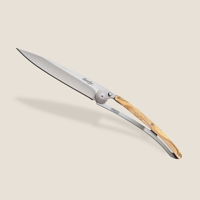 Deejo schließmesser wood natural olive wood