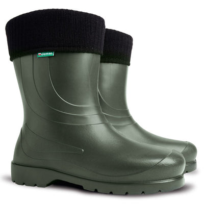 Damen gefütterte Gummistiefel