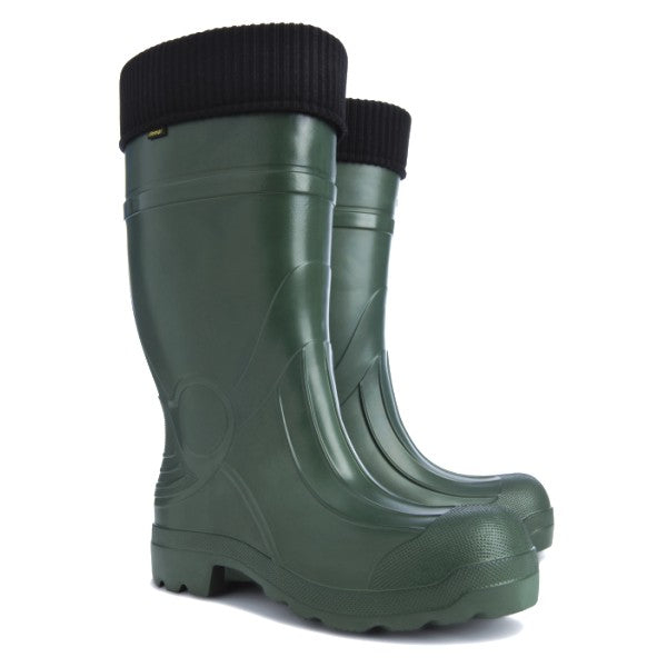 Demar PREDATOR XL herren Gummistiefel mit warmer Sohle, grün