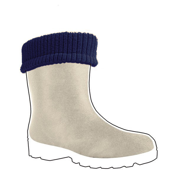 Demar Young 2 fur wärmeeinlage für schuhe, marineblau