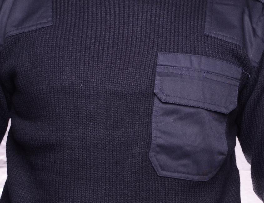 O&T sweater Pullover BW security tvamo-blau, fialova
