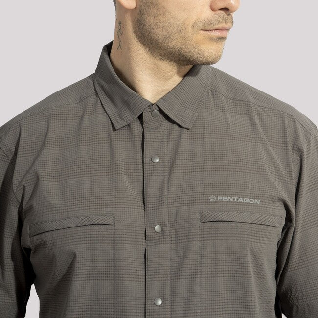 Pentagon Hemd Ripple Sunproof, khaki