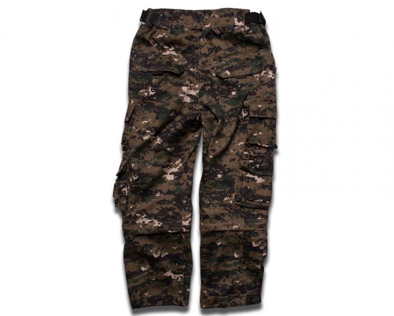 O&T Kinder- Hose Kidden vzor digital woodland