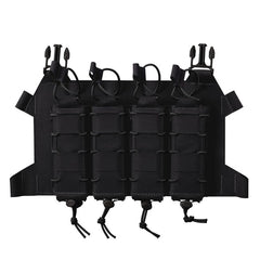 Direct Action® Leichtes Holster Für 4 SMG-Magazine, schwarz
