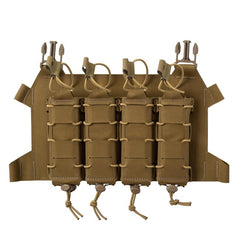 Direct Action® Leichtes Magazintasche für 4 SMG-Magazine, coyote brown