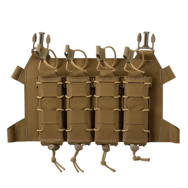 Direct Action® Leichtes Magazintasche für 4 SMG-Magazine, coyote brown