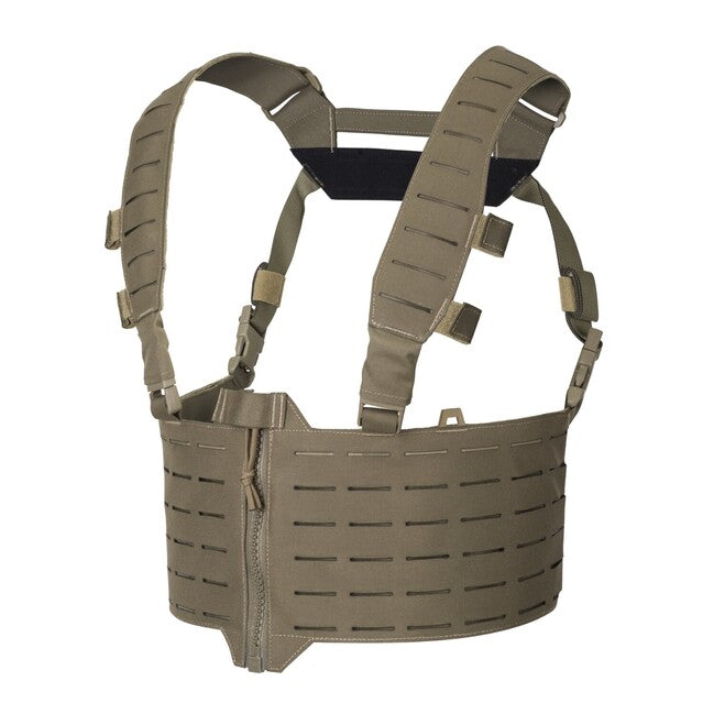 Direct Action Warwick Brustträger - zip front, adaptive green