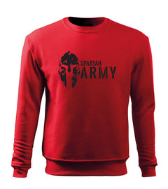 DRAGOWA Herren-Sweatshirt Spartan army, rot