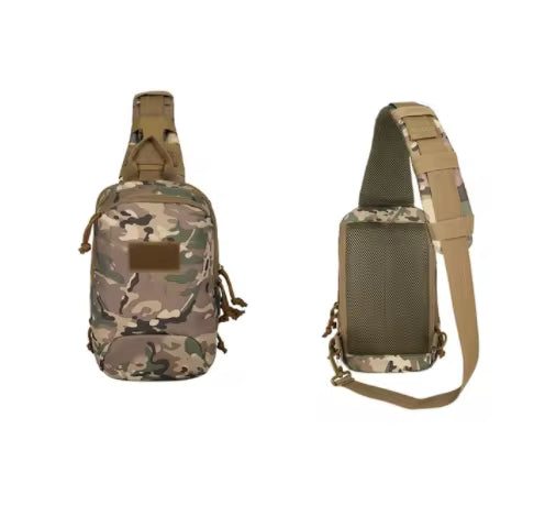 DRAGOWA TACTICAL Ein-Riemen-Rucksack Mike, camo