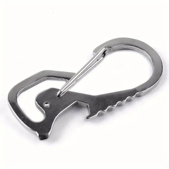 DRAGOWA TACTICAL Wera multifunktionskarabiner, silber